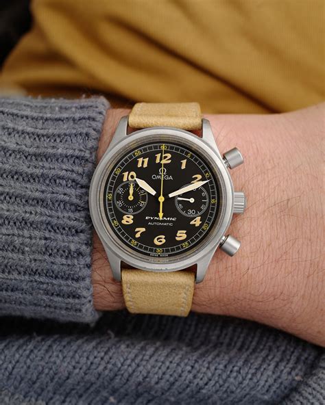 omega dynamic 3 chronograph.